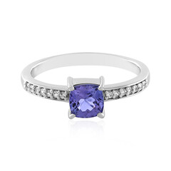 Bague en argent et Tanzanite