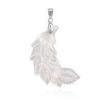 Pendentif en argent et Nacre