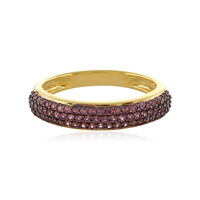 Bague en argent et Grenat Rhodolite