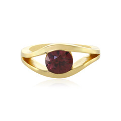 Bague en argent et Zircon rose