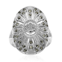 Bague en argent et Diamant I2 (J) (Annette classic)