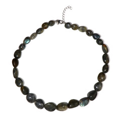 Collier en argent et Labradorite