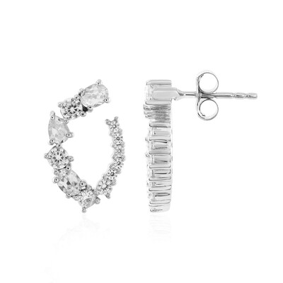 Boucles d'oreilles en argent et Zircon