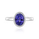 Bague en argent et Tanzanite