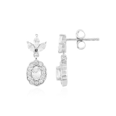 Boucles d'oreilles en argent et Zircon