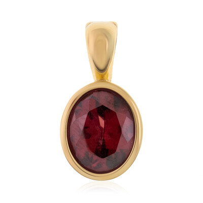 Pendentif en or et Zircon rouge (CUSTODANA)