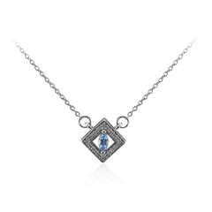 Collier en argent et Aigue-marine Ofiki