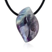 Collier et Fluorite multicolore