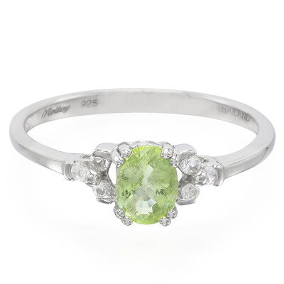 Bague en argent et Tourmaline Paraïba