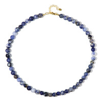 Collier en argent et Sodalite