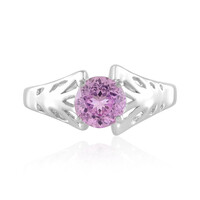 Bague en argent et Kunzite