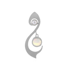 Pendentif en argent et Opale Welo