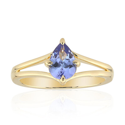 Bague en argent et Tanzanite non chauffée (Remy Rotenier)