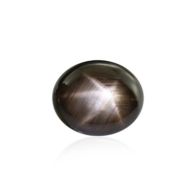 Gemme et Saphir étoilé noir 11,655 ct