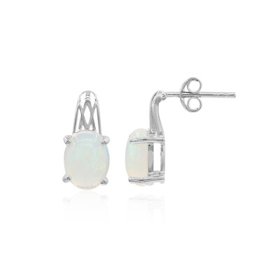 Boucles d'oreilles en argent et Opale Welo