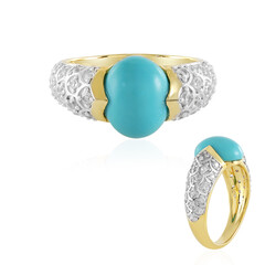 Bague en argent et Turquoise Sleeping Beauty