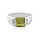 Bague en argent et Quartz citron