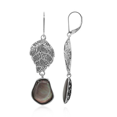 Boucles d'oreilles en argent et Nacre (Art of Nature)