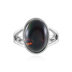 Bague en argent et Opale Mezezo