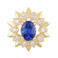 Pendentif en or et Tanzanite AAA (de Melo)