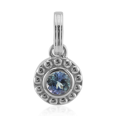 Pendentif en argent et Tanzanite non chauffée (Pallanova)