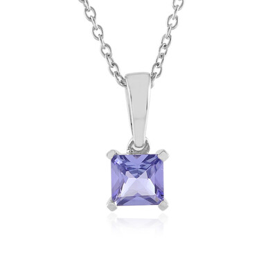 Collier en argent et Tanzanite