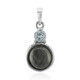 Pendentif en argent et Labradorite