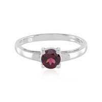 Bague en argent et Grenat Rhodolite