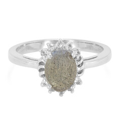 Bague en argent et Labradorite