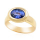 Bague en or et Tanzanite AAA (de Melo)