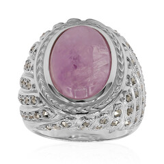 Bague en argent et Kunzite (Annette classic)