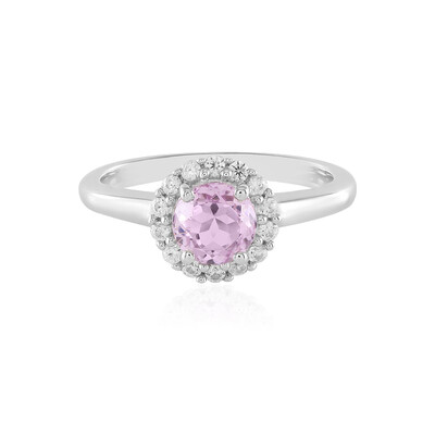 Bague en argent et Kunzite