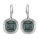 Boucles d'oreilles en argent et Fuchsite (dagen)