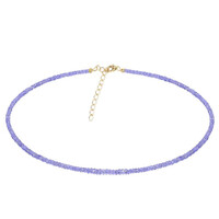 Collier en argent et Tanzanite