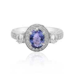 Bague en argent et Tanzanite