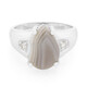 Bague en argent et Agate du Botswana