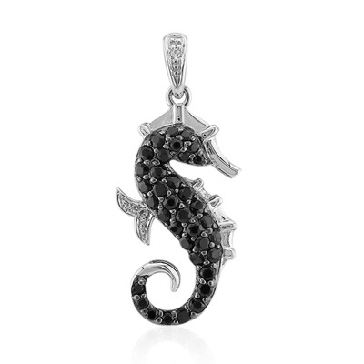 Pendentif en argent et Onyx noir