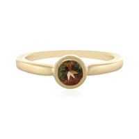 Bague en or et Pierre du Soleil de l’Orégon