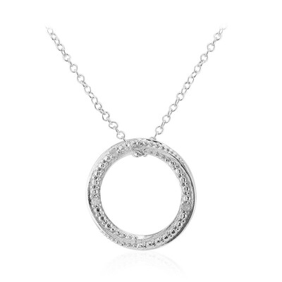 Collier en argent et Diamant I3 (I)