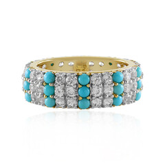 Bague en argent et Turquoise Sleeping Beauty