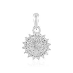 Pendentif en argent et Diamant I2 (I)