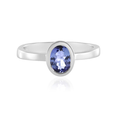 Bague en argent et Tanzanite