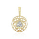 Pendentif en or et Zircon (Ornaments by de Melo)