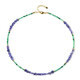 Collier en argent et Tanzanite