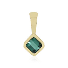 Pendentif en or et Tourmaline verte de Benedito (Adela Gold)