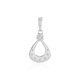 Pendentif en argent et Diamant I2 (I)