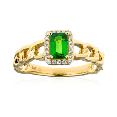 Bague en or et Grenat Tsavorite du Kenya (CIRARI)