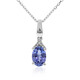 Collier en or et Tanzanite AAA