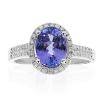 Bague en or et Tanzanite AAA (CIRARI)