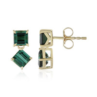 Boucles d'oreilles en or et Tourmaline verte de Benedito (Adela Gold)